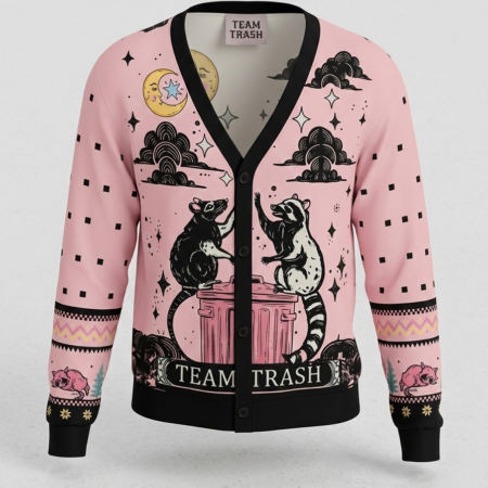 Team Trash Cardigan Sweatshirt